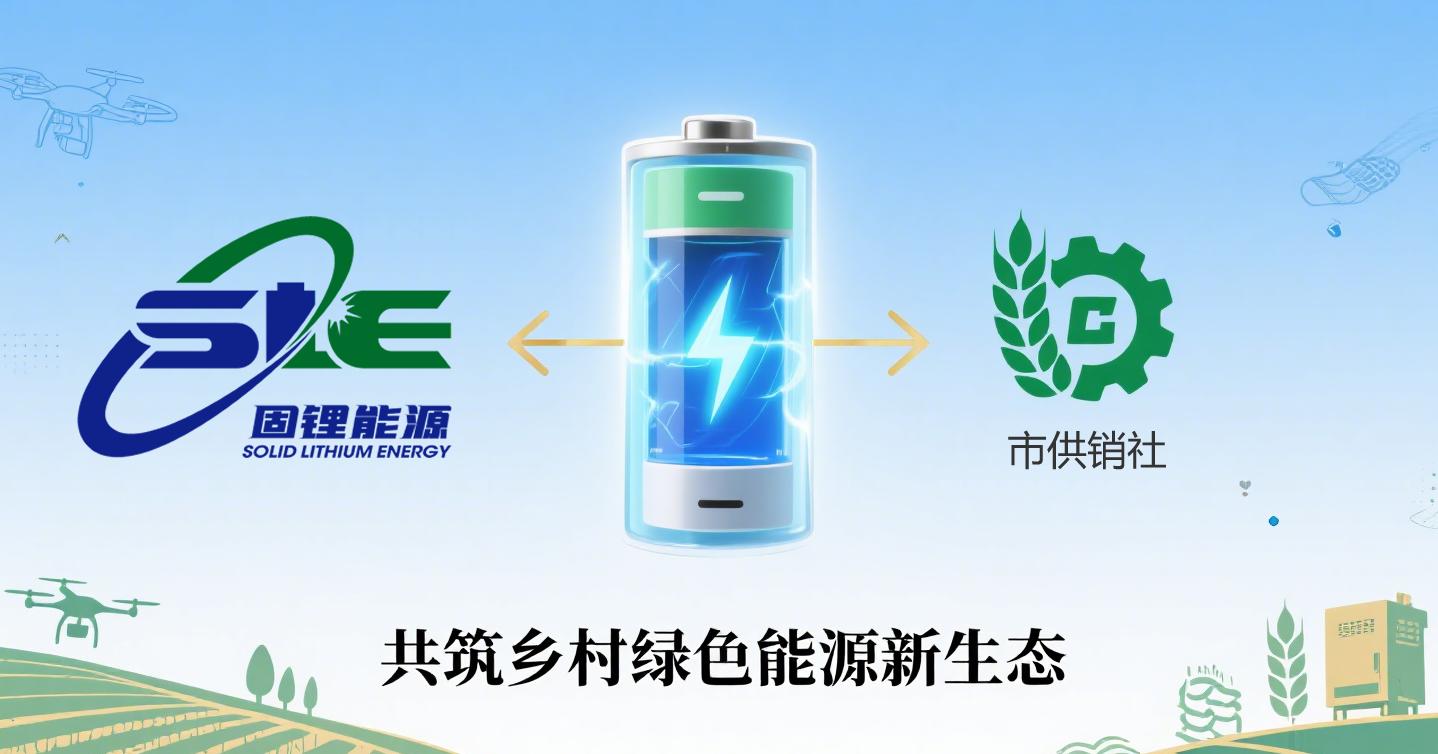 固锂能源与市供销社共绘乡村新能源图景